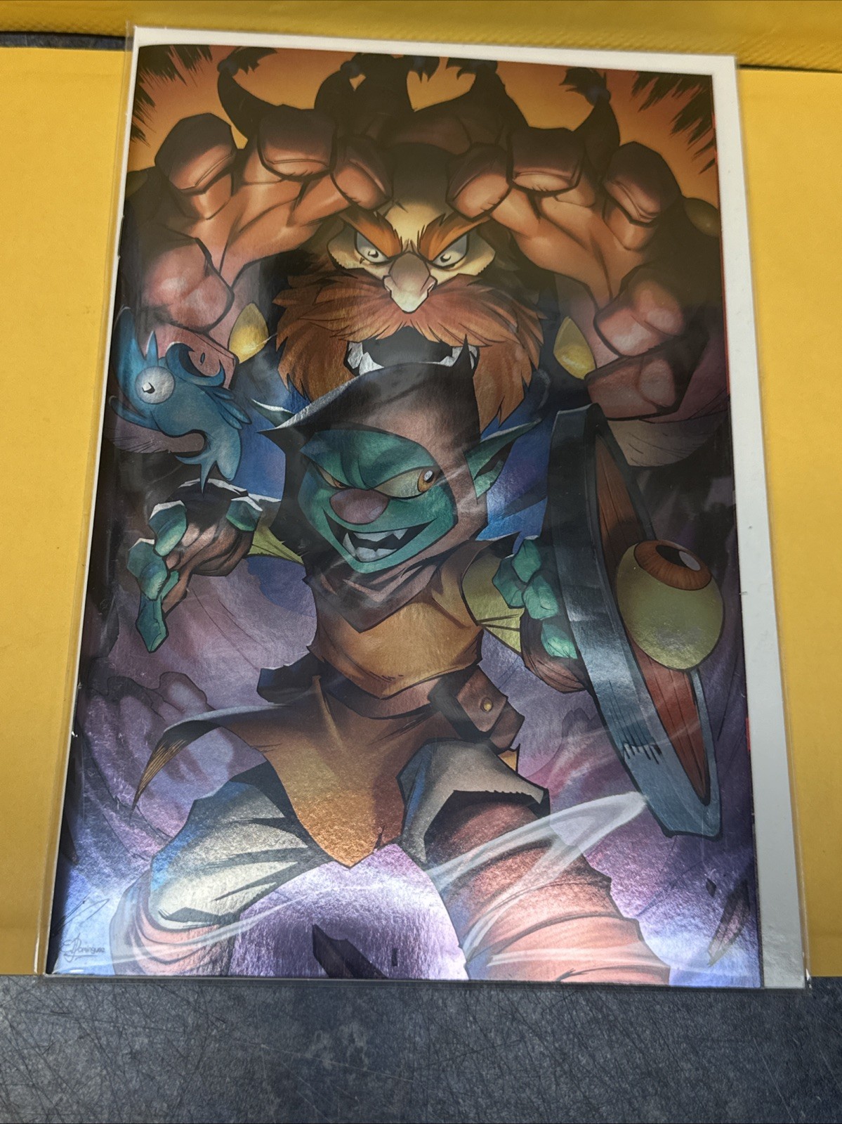 D’ORC #1 DORC 3RD PRINT ALE GARZA VIRGIN C2E2 EXCLUSIVE LTD 500 IN HAND