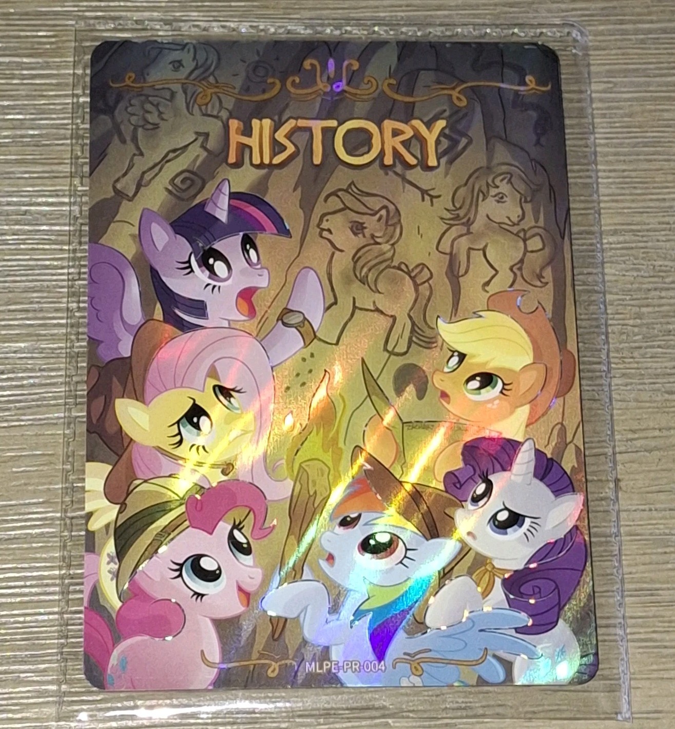 Sealed Kayou My Little Pony History – Mane 6 Promo MLPE-PR-004 Collectible Card