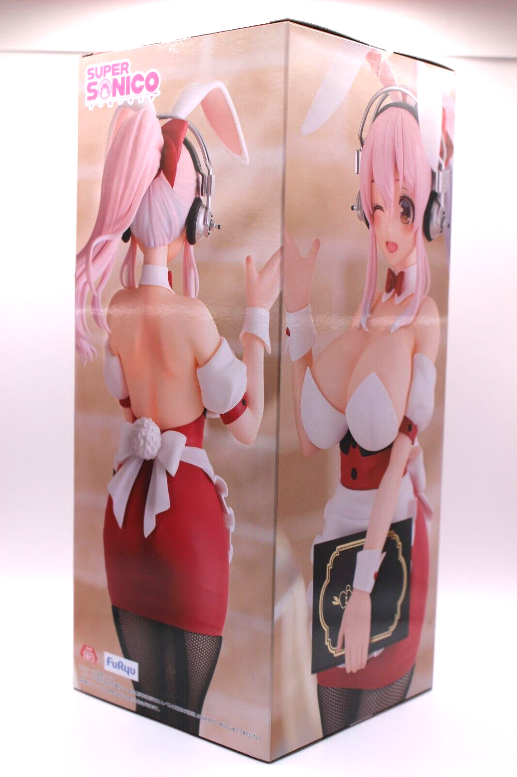 Super Sonico BiCute Bunnies Figure Waitress Ver. FuRyu 11.02in Nitroplus 2024