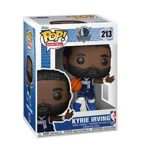 Funko POP! Kyrie Irving Dallas Mavericks NBA Figure 213 + Protector