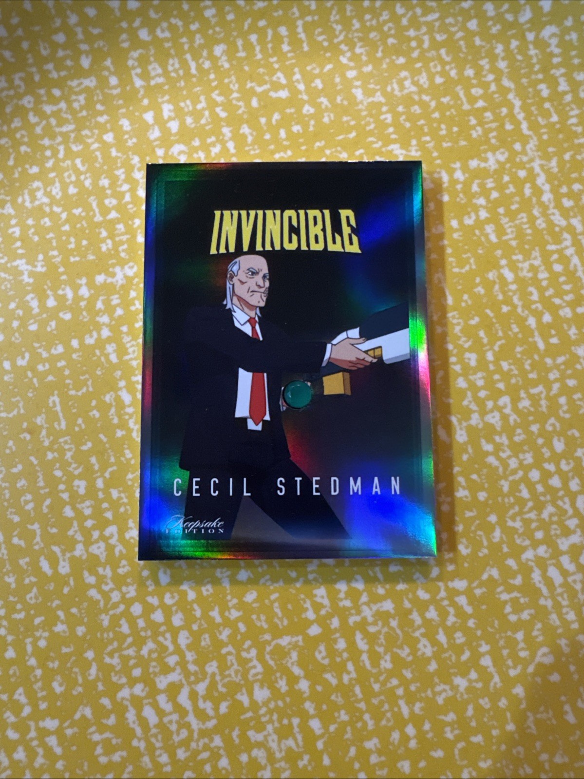 2025 Invincible Keepsake Premiere Power Gem Stone Card Cecil Stedman #300