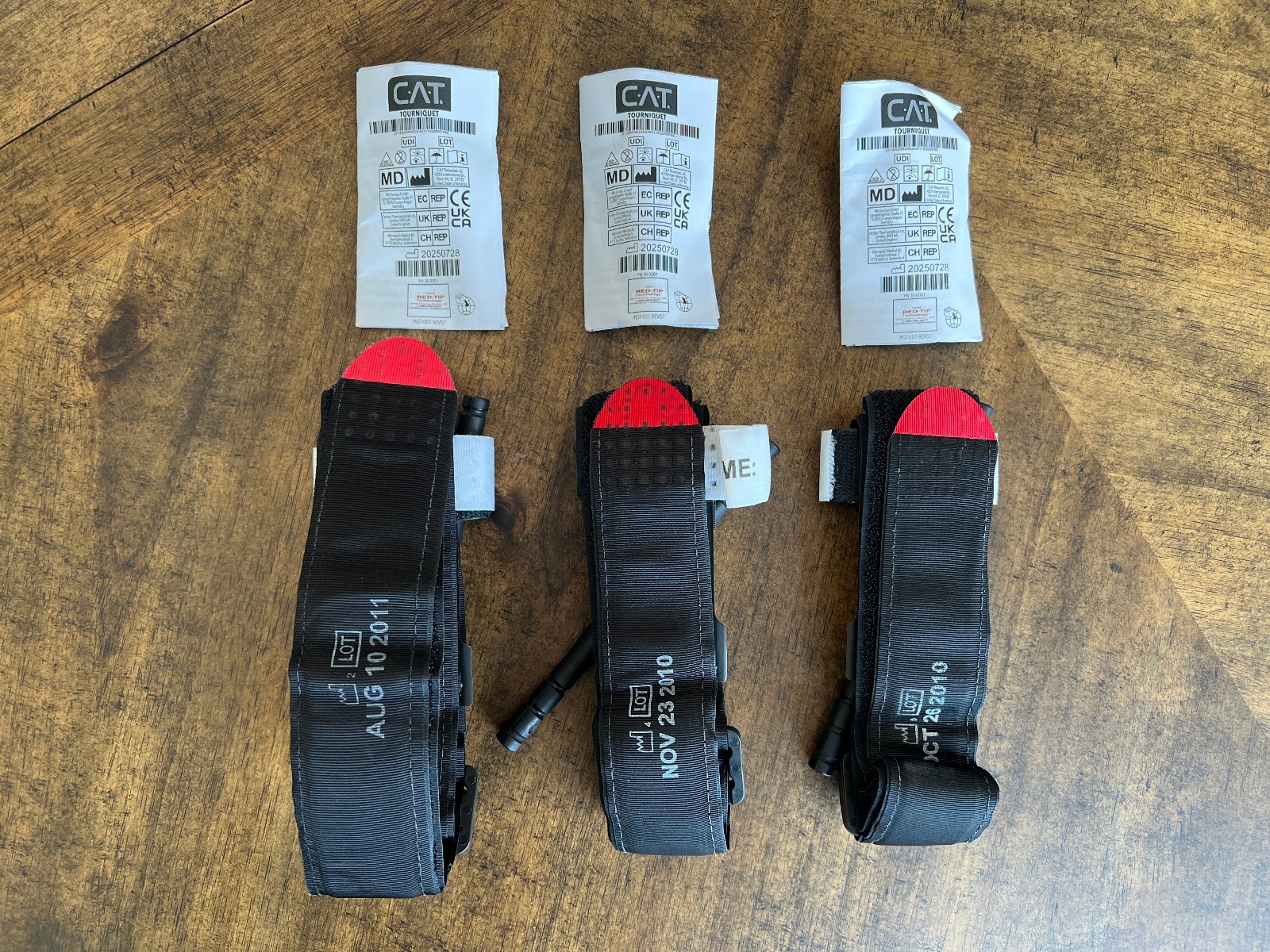 CAT TQ Combat Application Tourniquet *LOT OF 3*