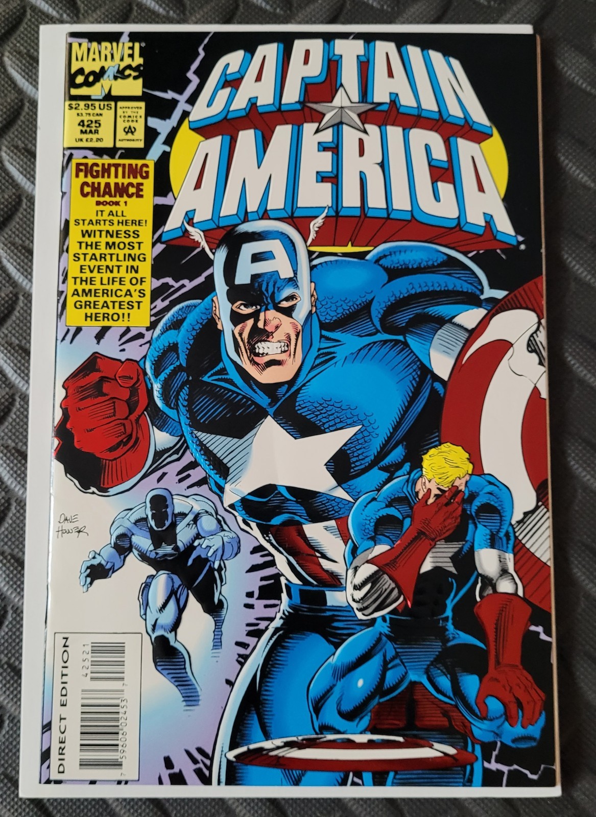 CAPTAIN AMERICA #408, 409, 411, 412 & 425 Vol 1 (Lot of 5) MARVEL 1992/93/94 VF