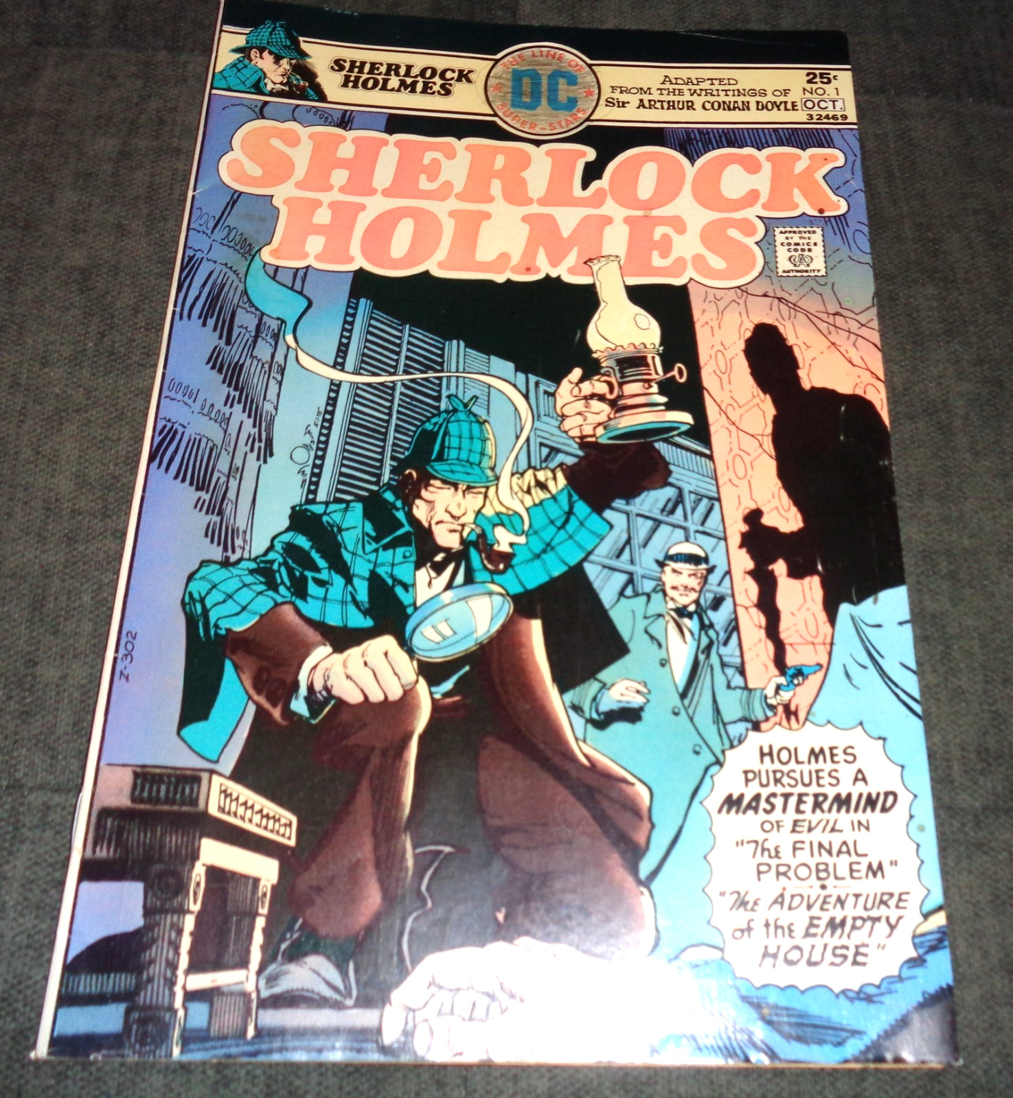 SHERLOCK HOLMES comic book (LOT OF 7) DC # 1, RENEGADE # 1- 5, INNOVATION (H-42)