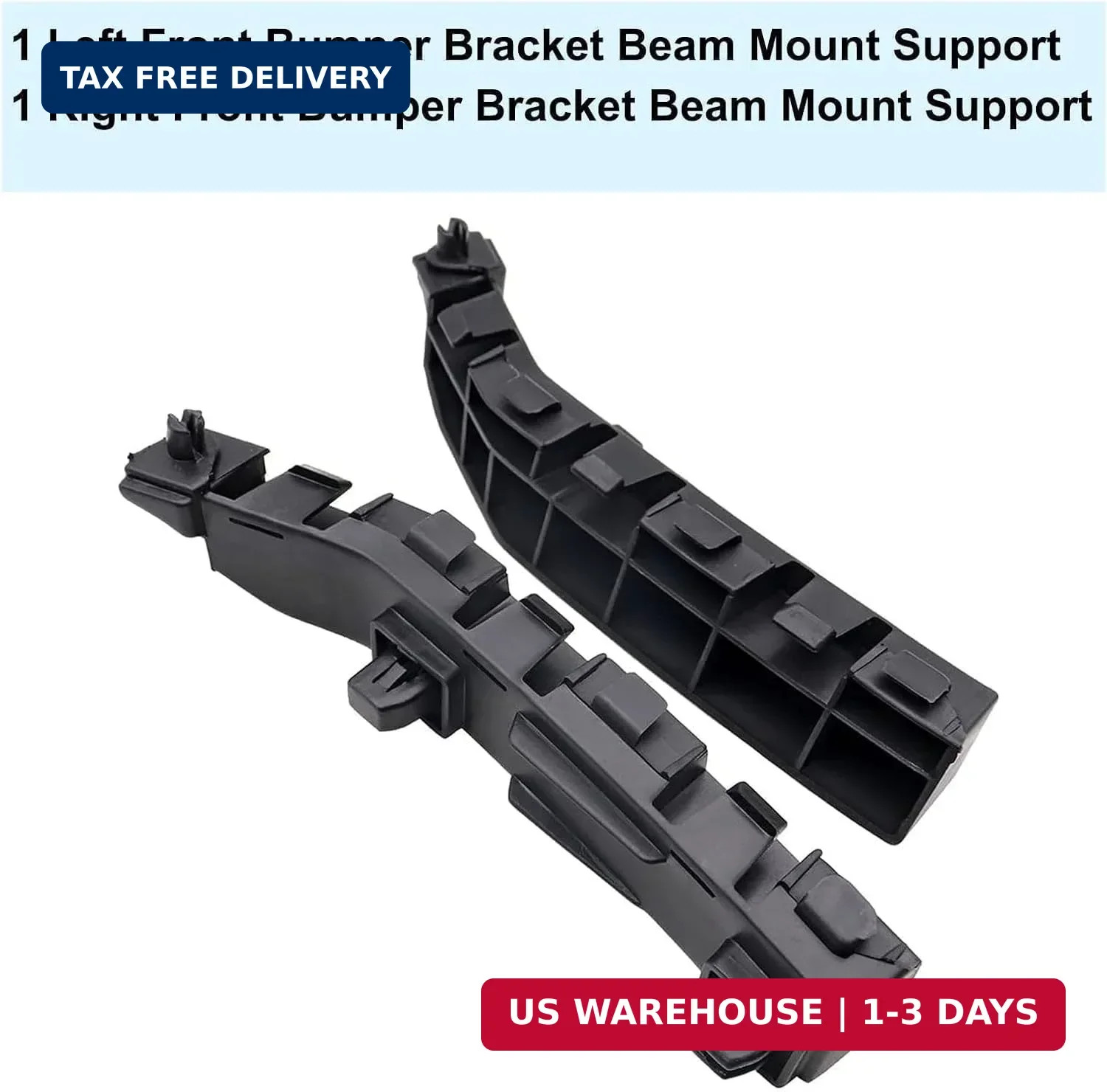 SecosAutoparts 1 Pair Front Bumper Mounting Support Bracket, 71198-TA0-A00, 7119