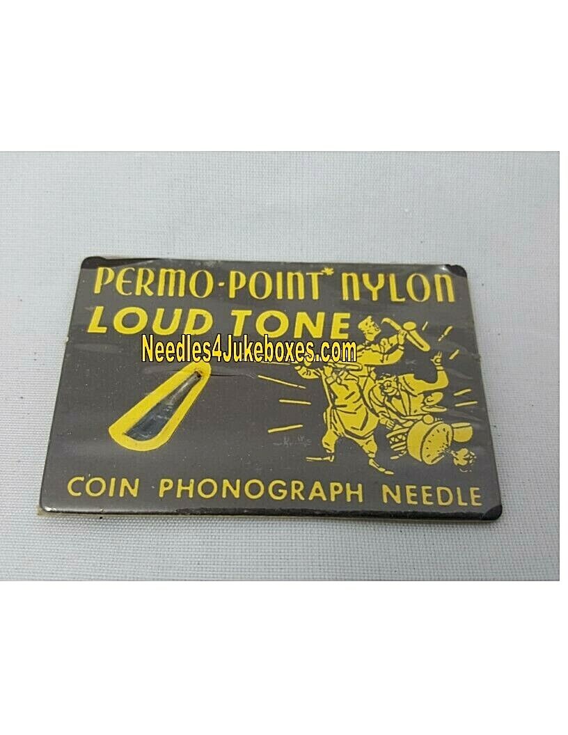 Vintage Permo Point Nylon Phonograph / Jukebox Needle for 78’s / 3 mil tip