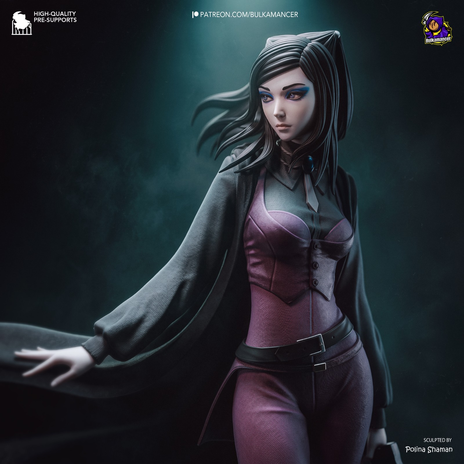 Re-L Mayer, Ergo Proxy 245mm Hand Painted Collectible Display Model Figure