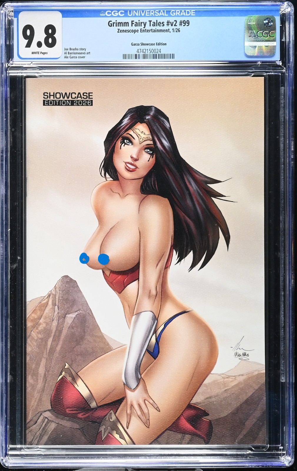 Grimm Fairy Tales V2 #99 – Ale Garza Topless Showcase Edition – CGC 9.8