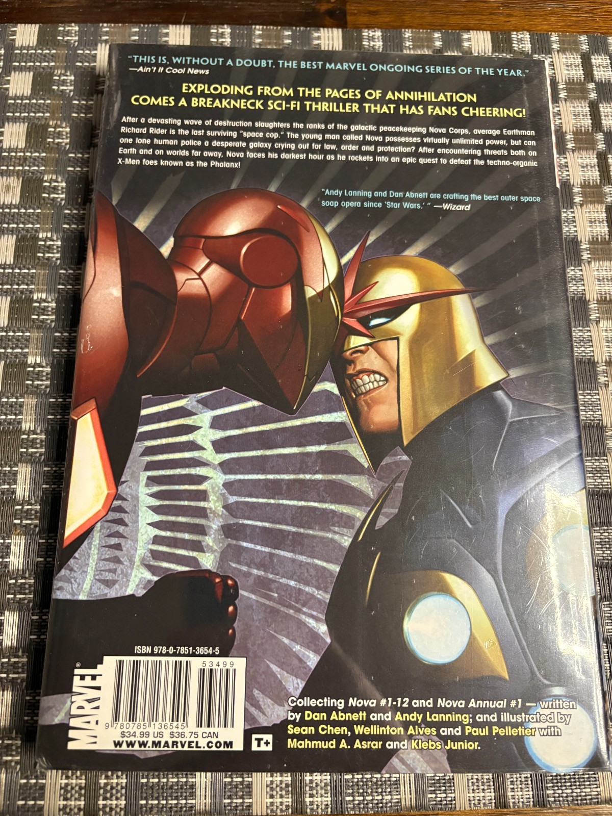 Nova Annihilation Hardcover By Dan Abnett and Andy Lanning NEW SEALED