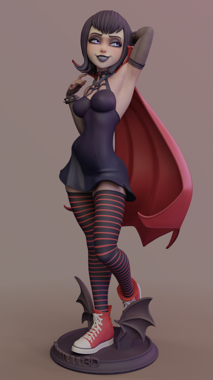 Mavis from Hotel Transylvania Alt Resin Statue Part Kit -Unpainted-gray