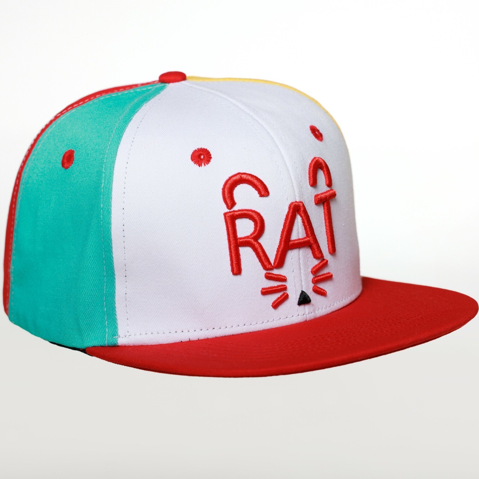 Hololive Hakos Baelz Snapback Hat – Vtuber Fan Merchandise-Brand new -Multicolor