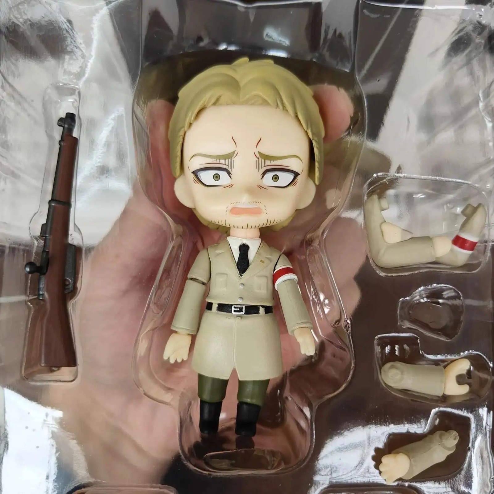 NENDOROID Reiner Braun 1893 ATTACK ON TITAN ANIME PVC ACTION FIGURE