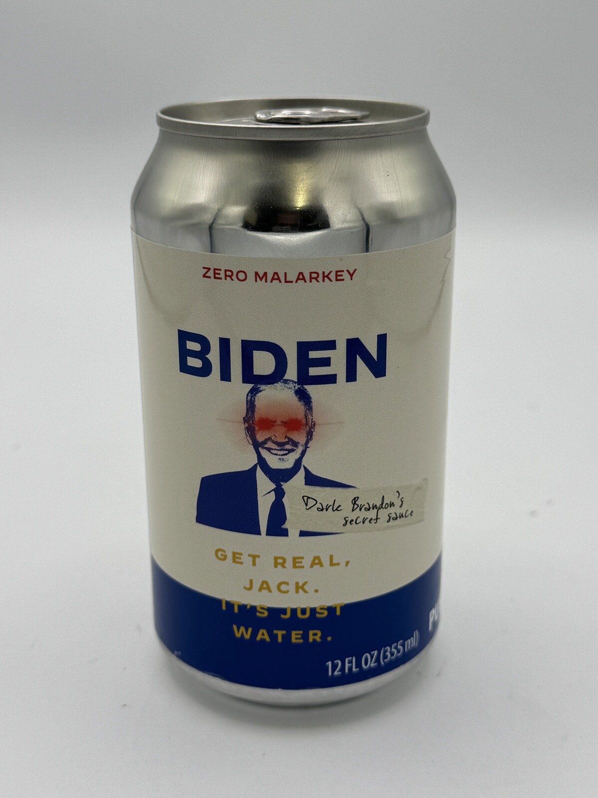 Joe Biden Dark Brandon’s Secret Sauce Purified Water| Collectors Limited