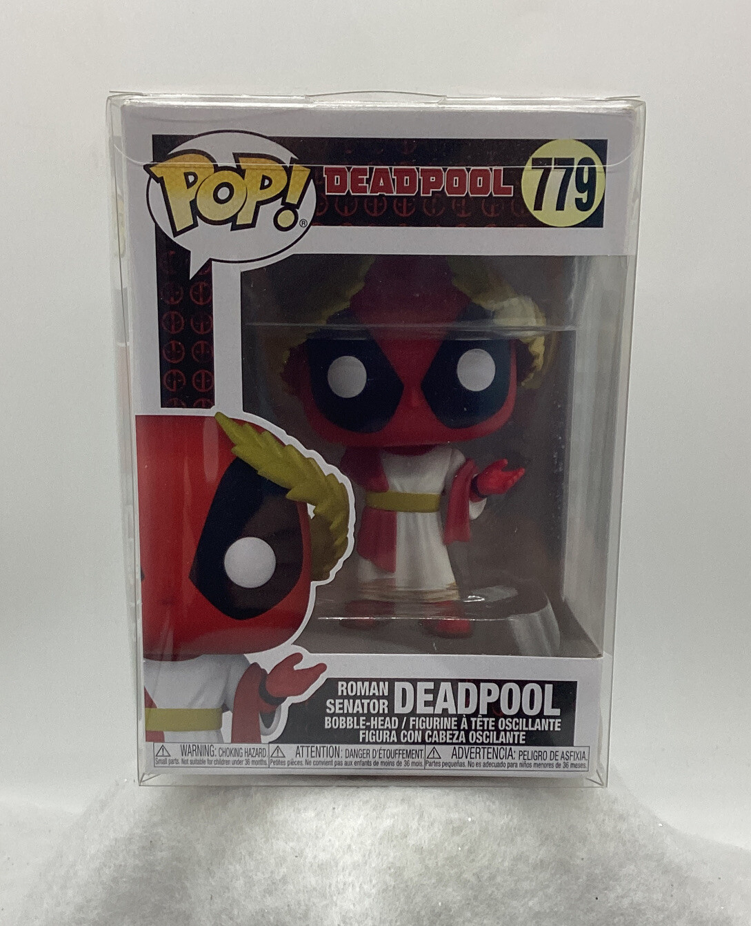 Funko Pop! Vinyl: Marvel – Roman Senator Deadpool #779 Nerdy 30 Years New