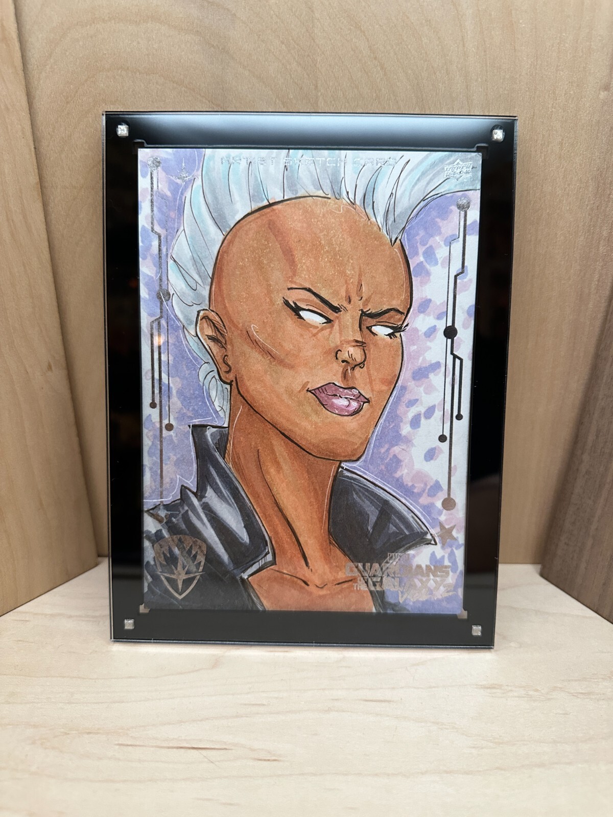 Marvel Magnetic 5″x7″ Trading Card Holder Display Case Wall Mountable