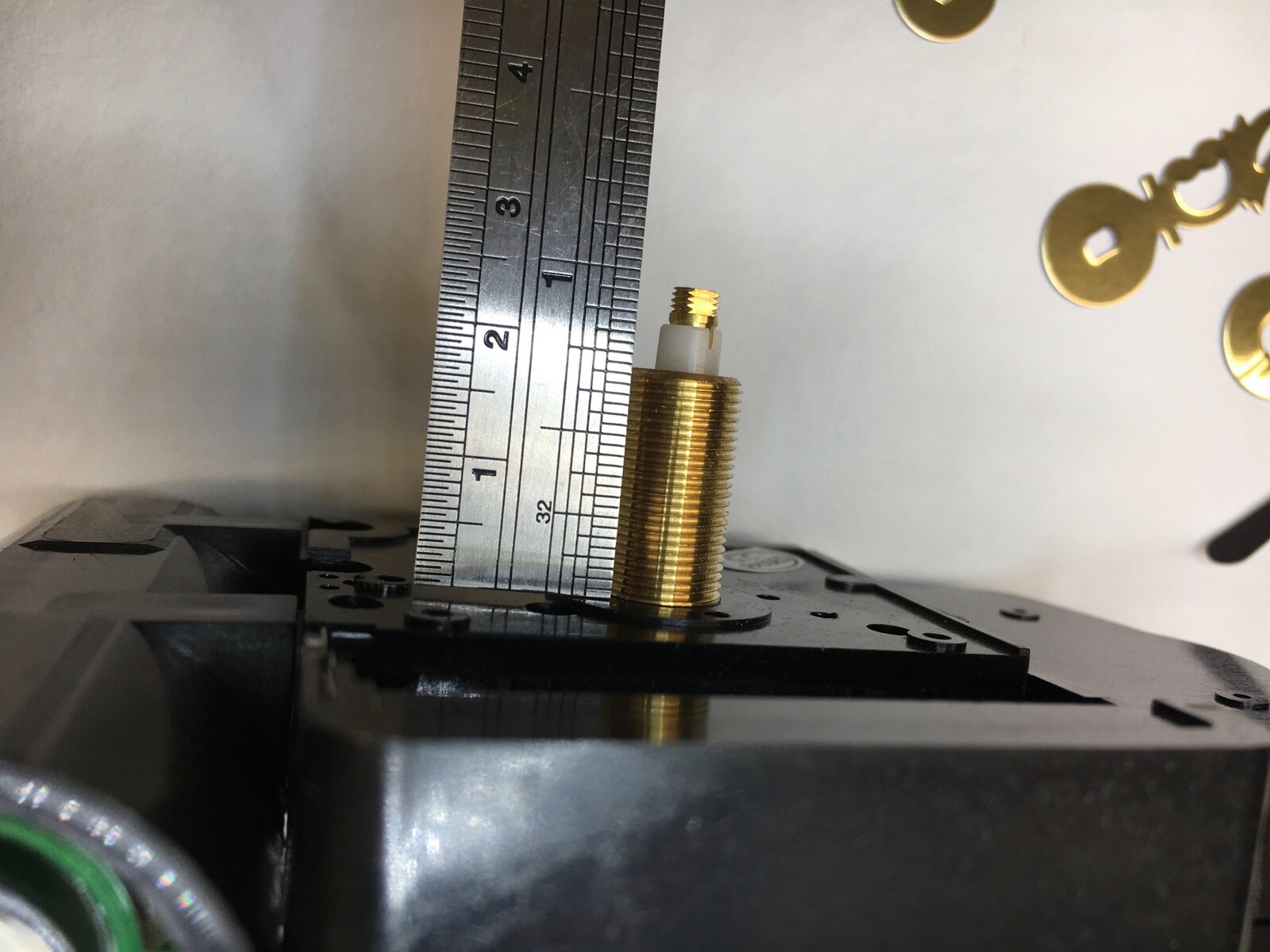 Takane Westminster Chime Pendulum Battery Movement to fit a 5/8″ Dial with Hands