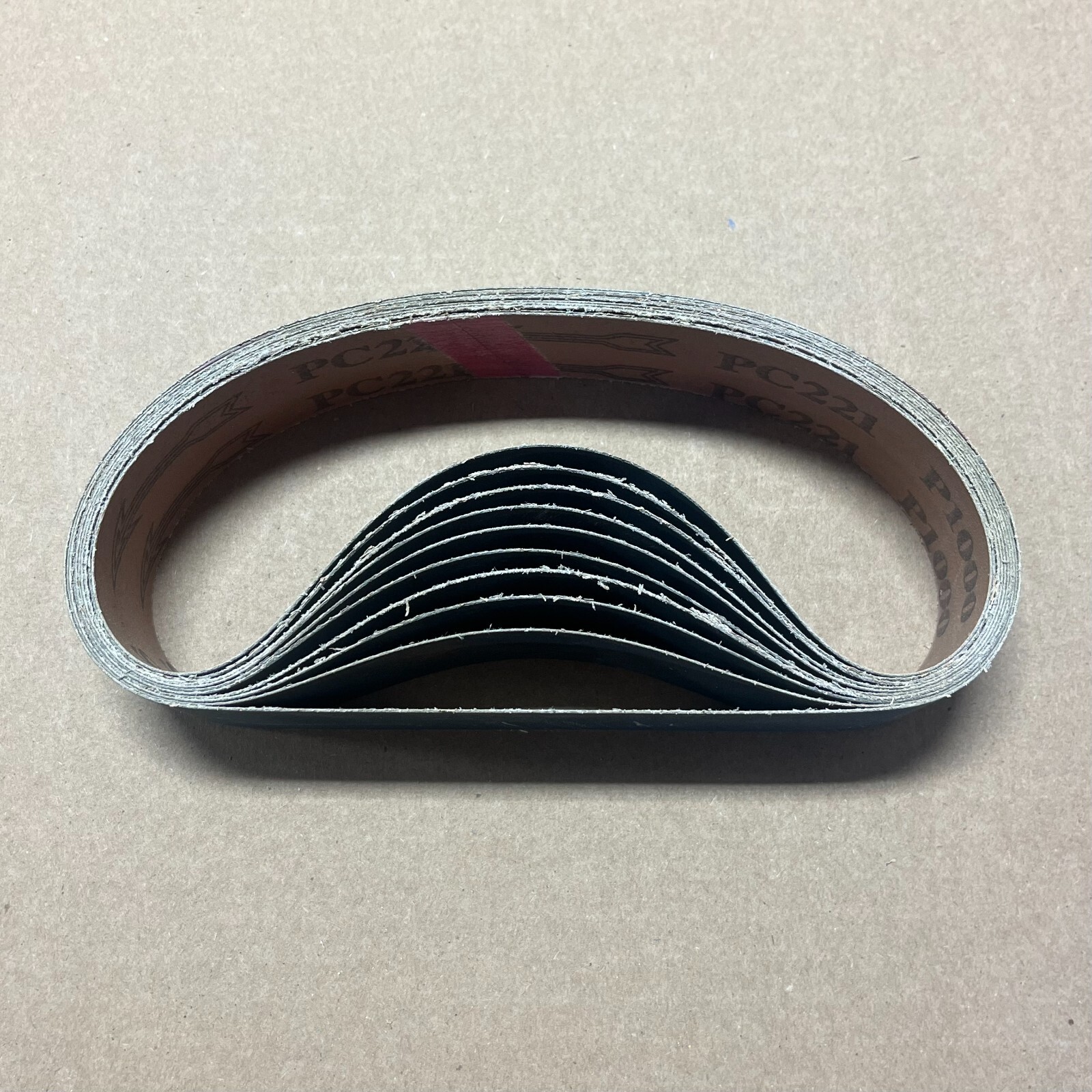 6″x2-1/2″- 600 Grit Lapidary Silicon Carbide Abrasive Sanding Belt 10 PACK!