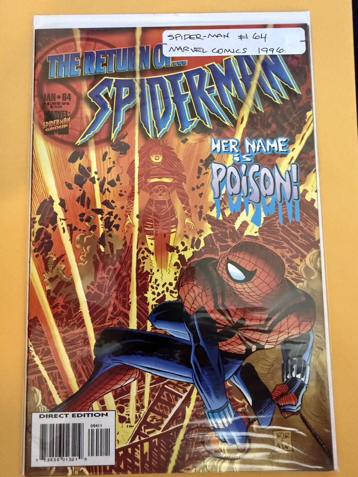 Spider-Man #64 Marvel Comics 1996 The Return of Spider-Man Direct Edition