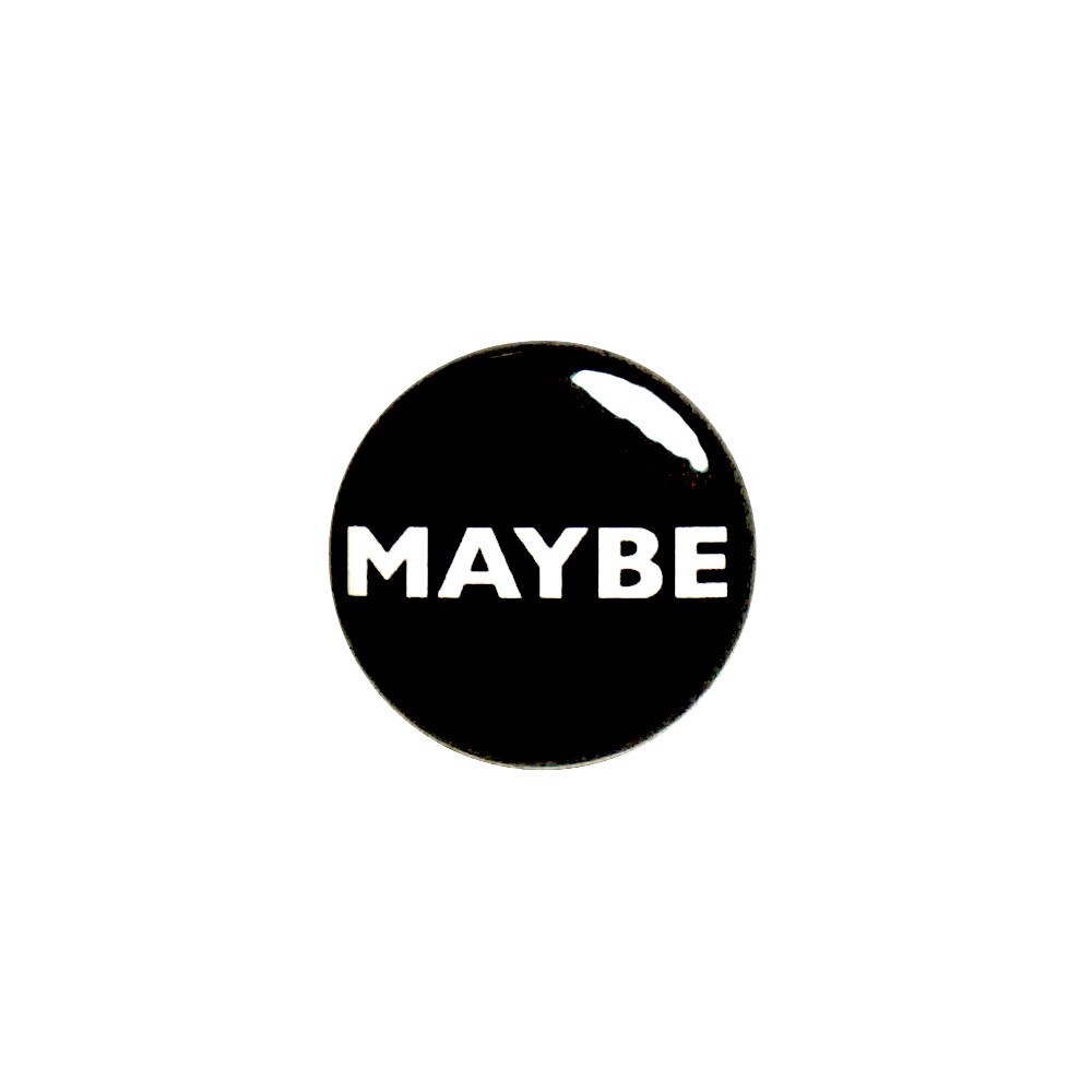 Maybe Fridge Magnet Cute Cool Funny Magnet For Locker Or Fridge IDK Cool 1” 77-5