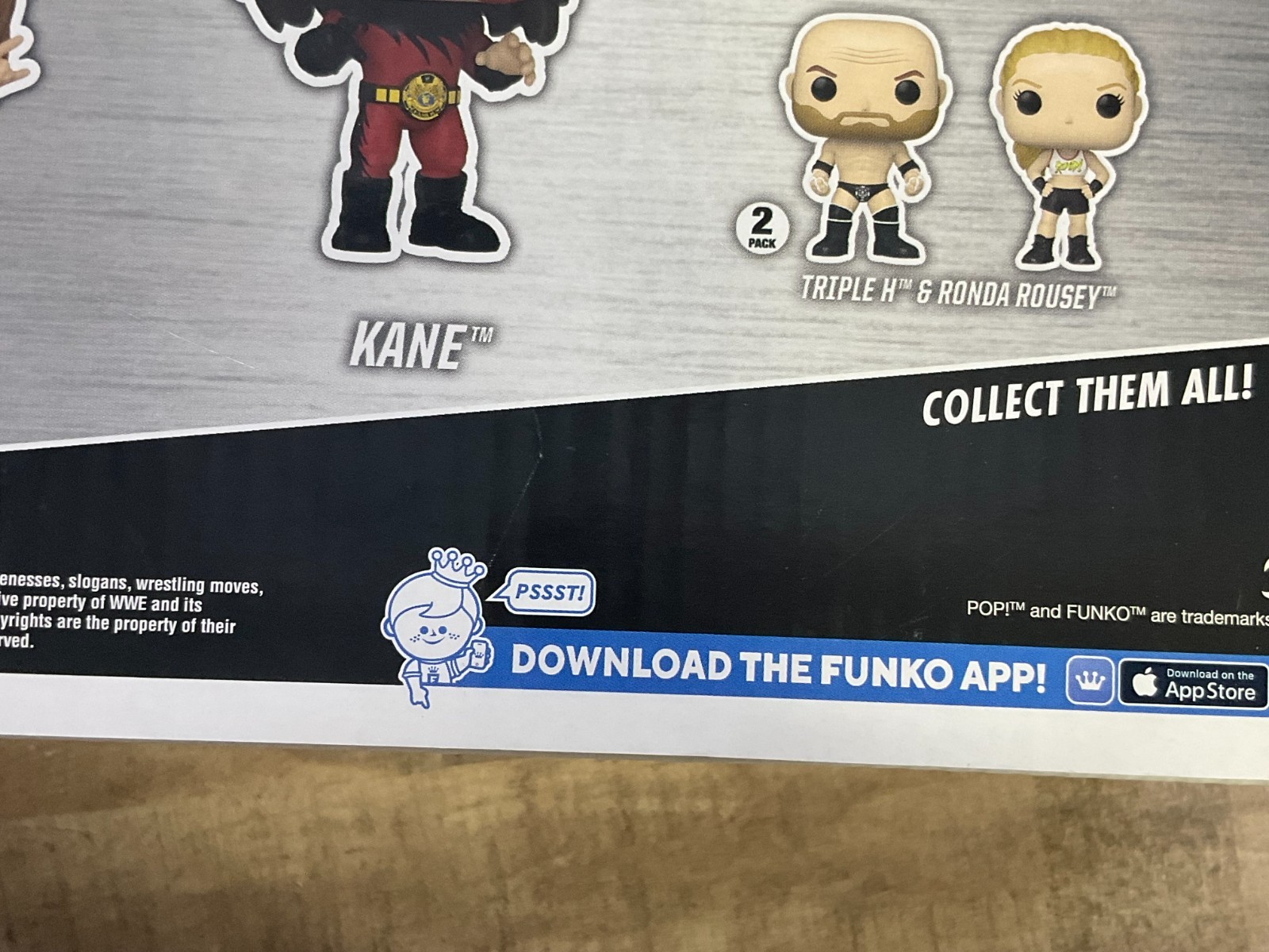 Funko Pop! WWE Edge & Kane 2-Pack TargetCon Exclusive Vinyl Figures SEE PICS A01