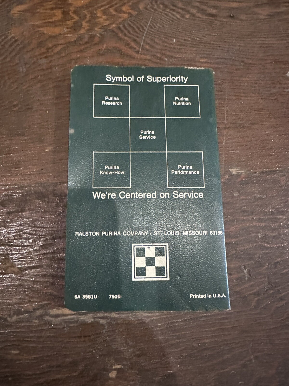 Purina Pocket Manual Book
