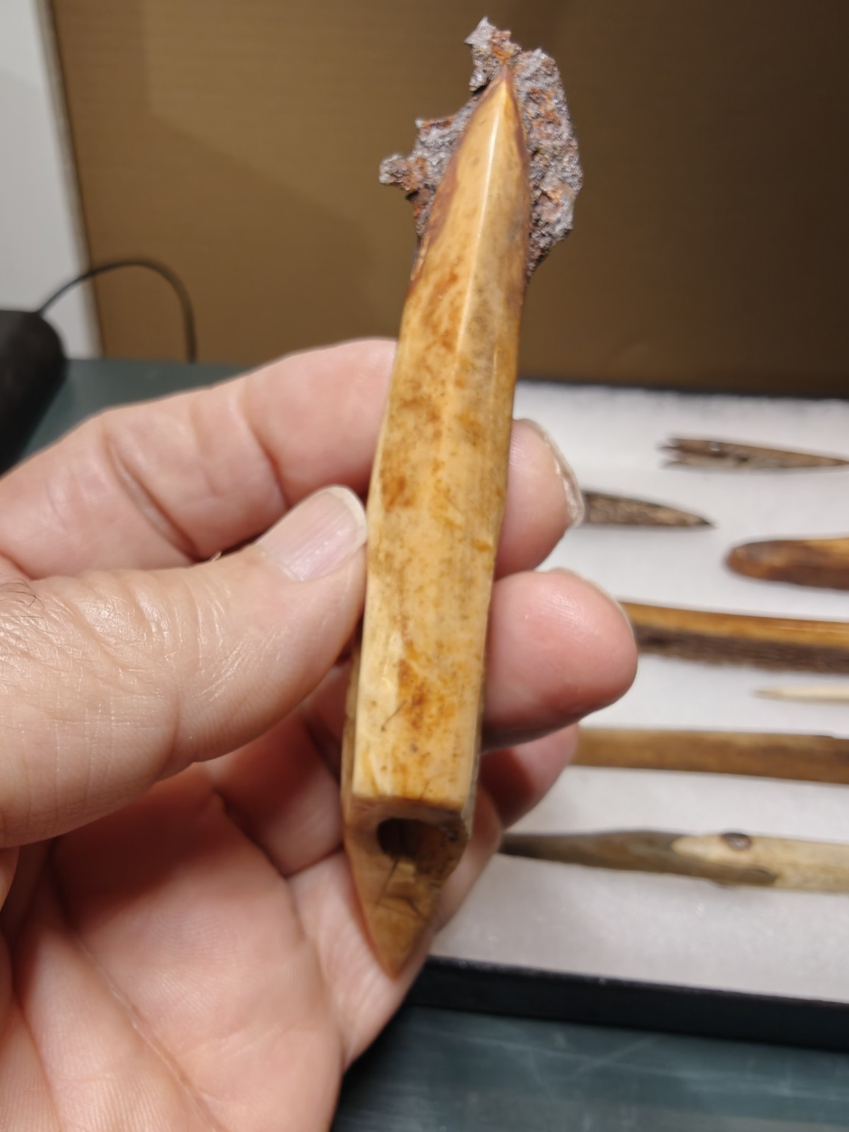 Alaskan 1800’s Inuit Toggle Harpoon with original iron tip