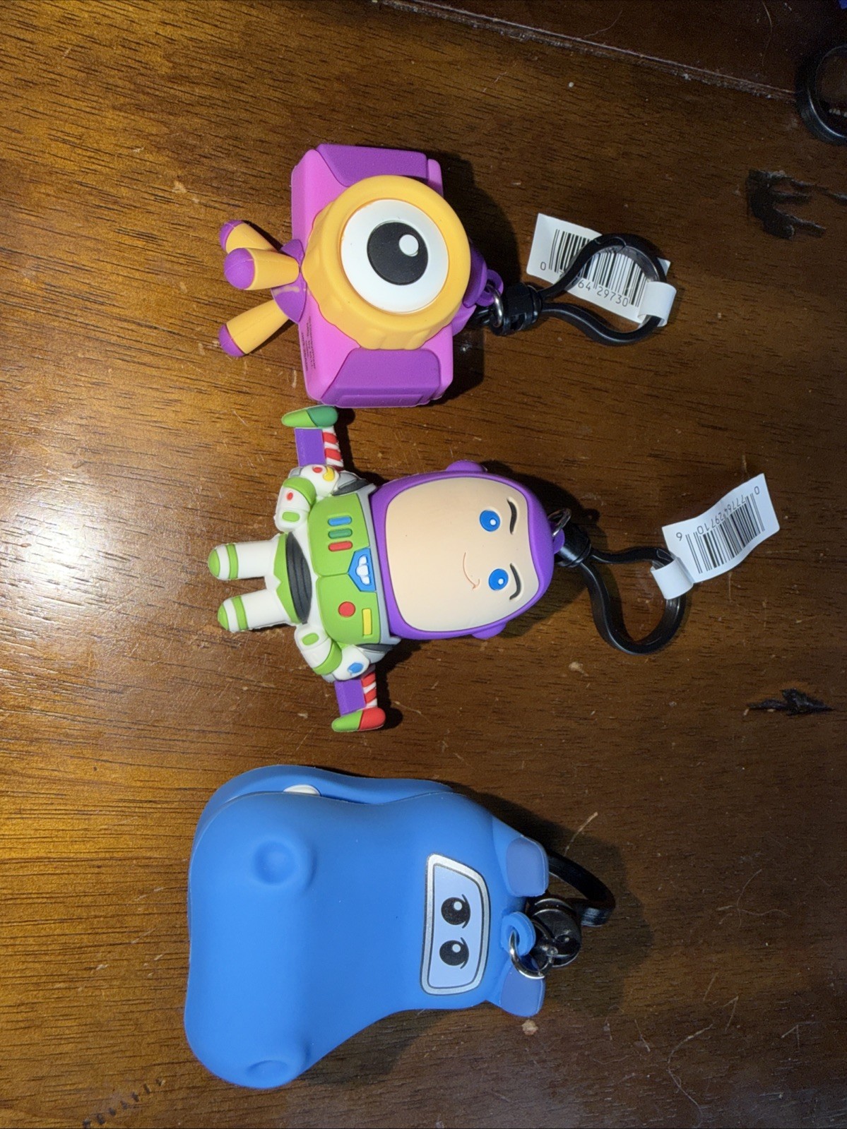 Disney Pixar Toy Story 5 Character Bag Clip Snappy Buzz Atlas Lot Of 3