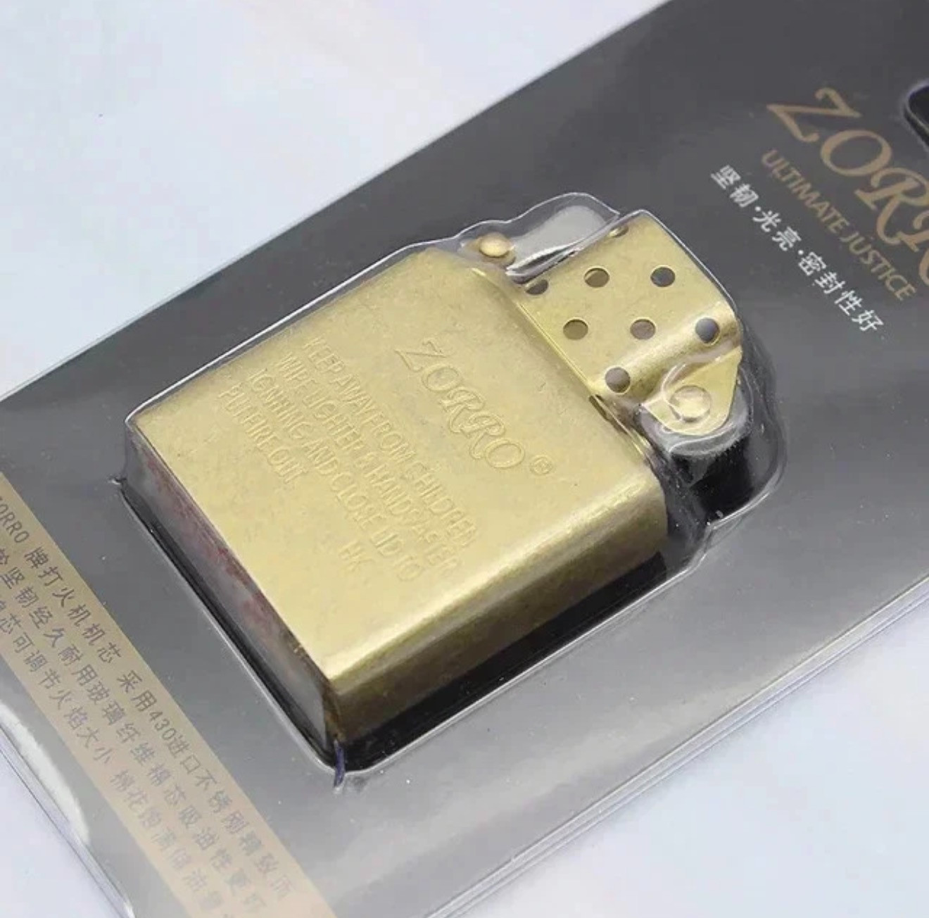 ZORRO Dual Torch Insert Jet Lighter Windproof Gas Oil DIY Upgrade Kit