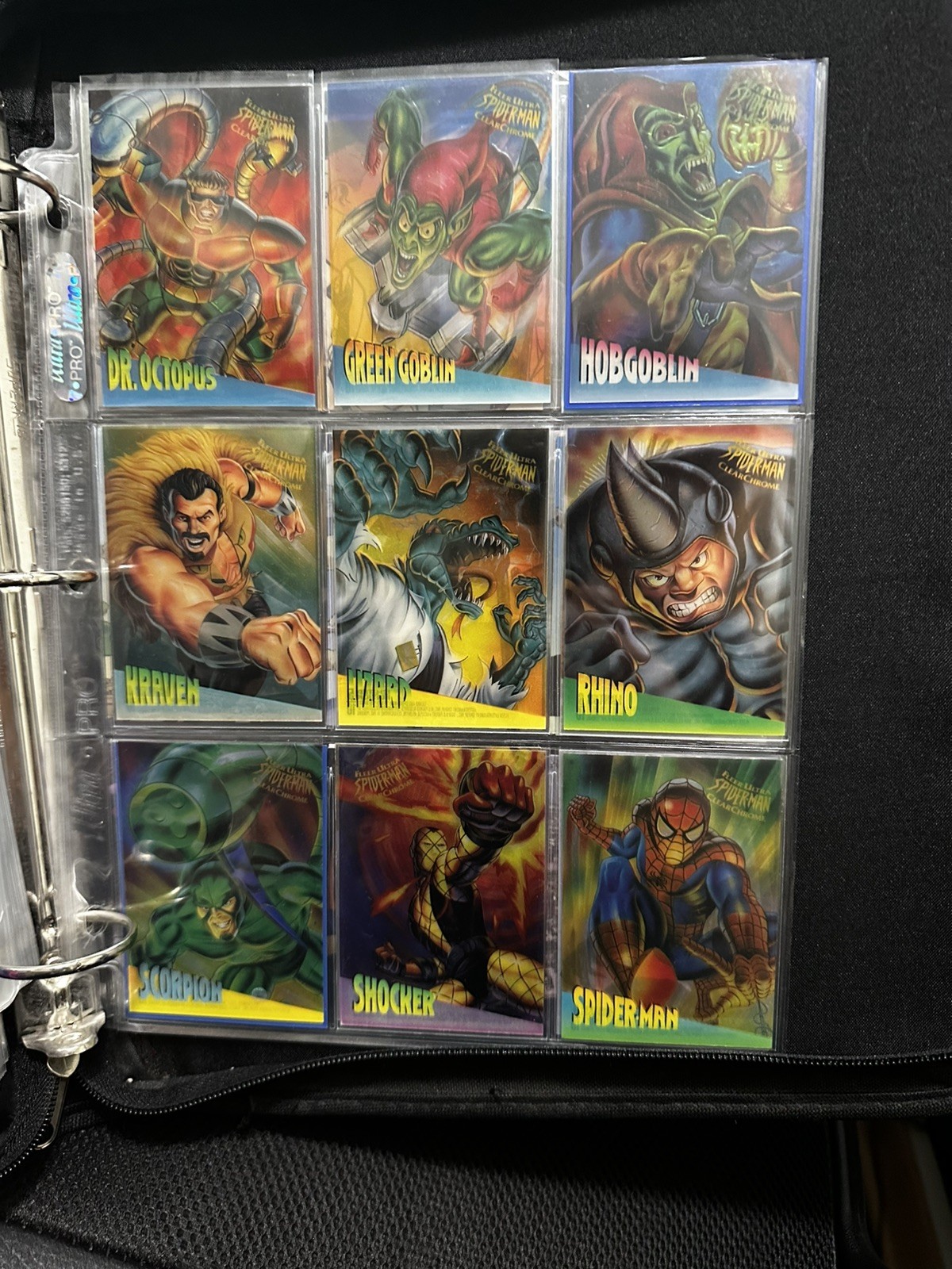 🕸️ 1995 Fleer Ultra Spider-Man Complete Base Set and All Sub-Set Cards 🕸️