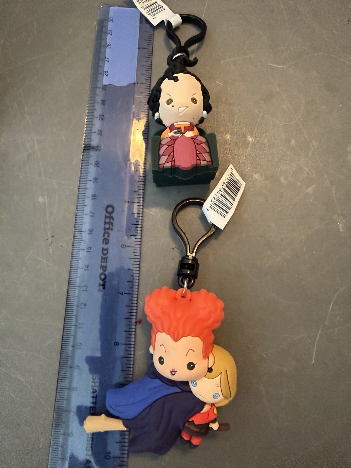 Disney Hocus Pocus Figural Bag Clips Keychains Lot Of 9