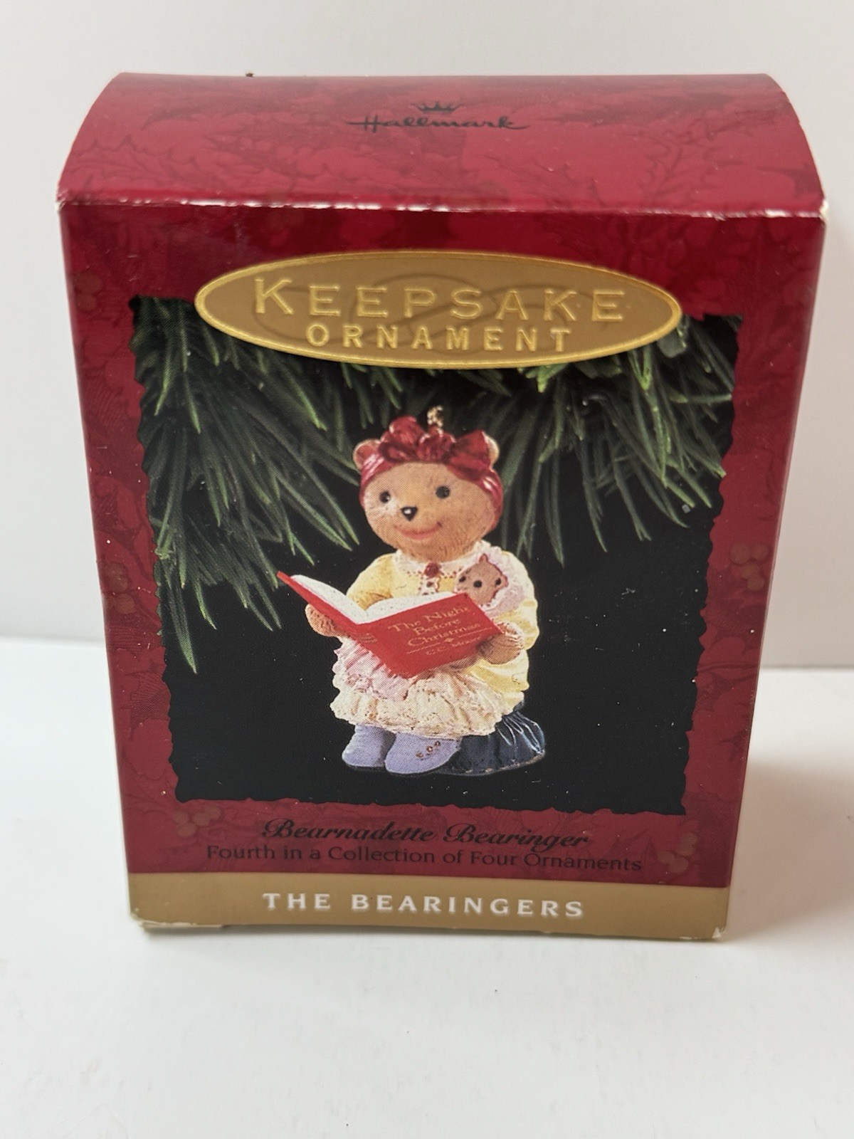 Hallmark Keepsake 1993 Bearnadette Bearinger Cookies Ornament XPR974-8