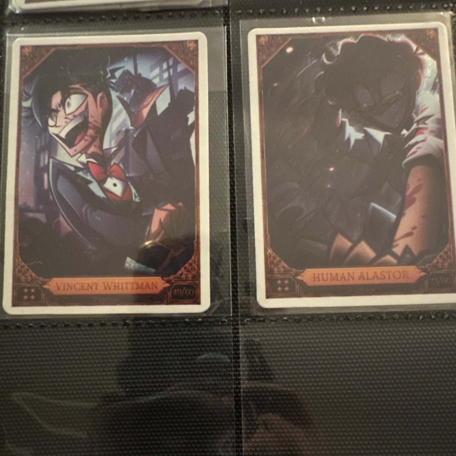 Hazbin Hotel Season 2 1st Ed Vincent Whittman and human Alastor