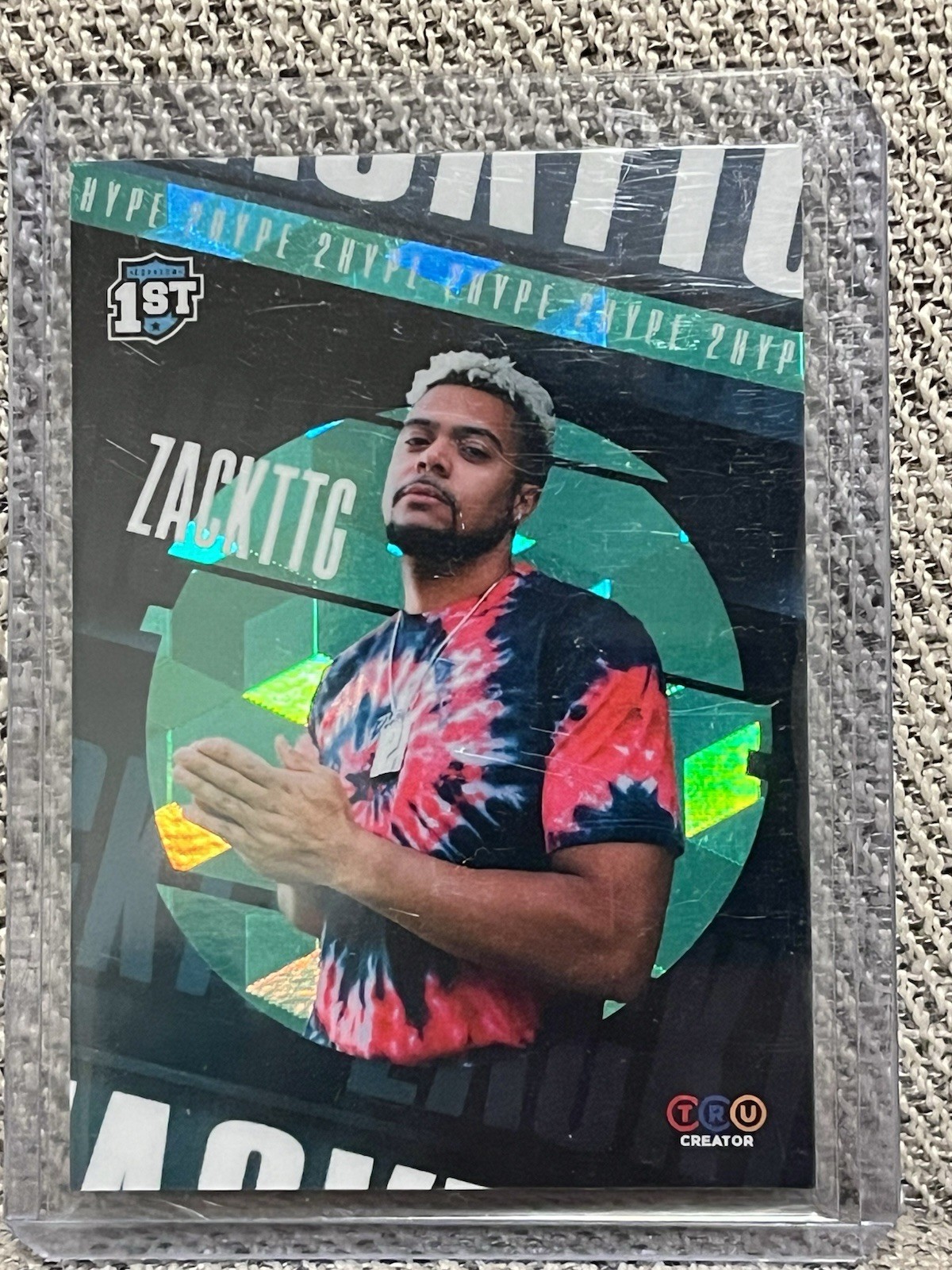 2021 Zack TTG TruCreator 2Hype 1/1 Card
