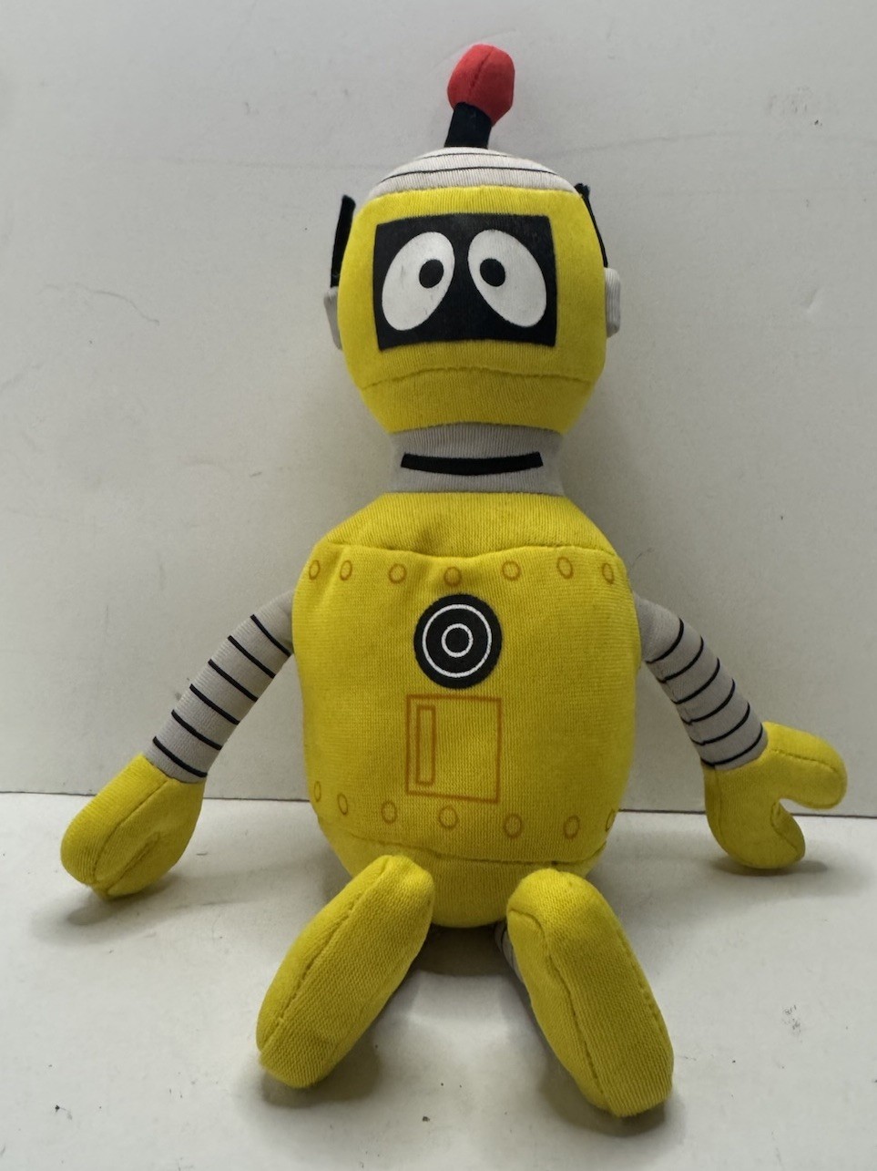 PLEX 10″ Plush Robot Yo Gabba Gabba Spin Master 2008
