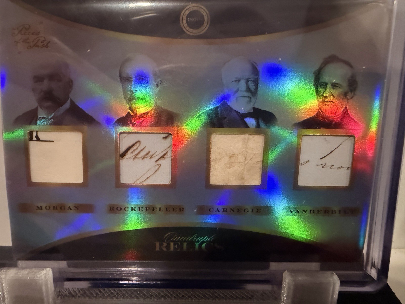 2024 Kaleidoscope Pieces Of The Past Quadruple Handwritten Relic WOW! 👀