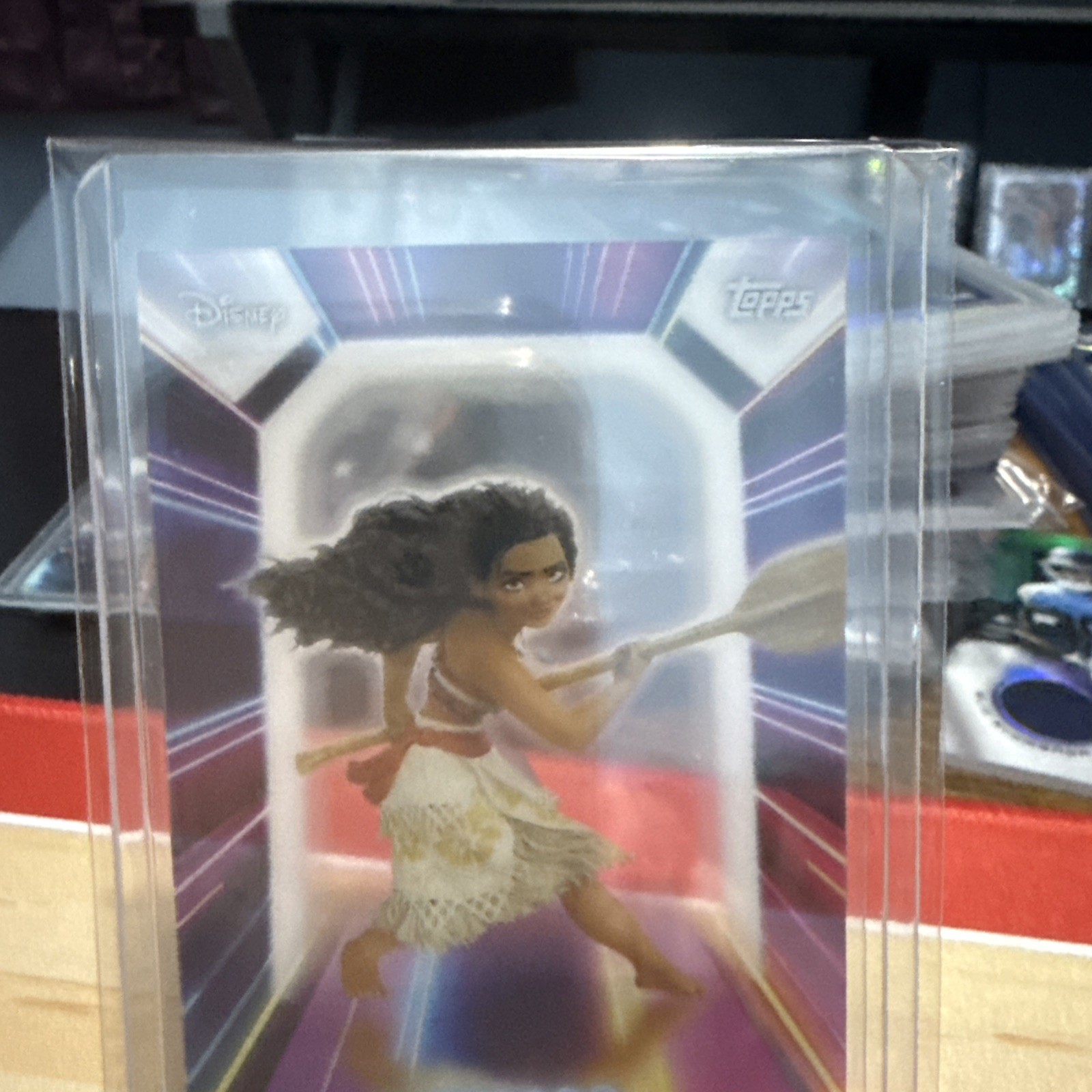 2026 Topps Disney Neon: Illuminated Lights ~ NPL-17 Moana