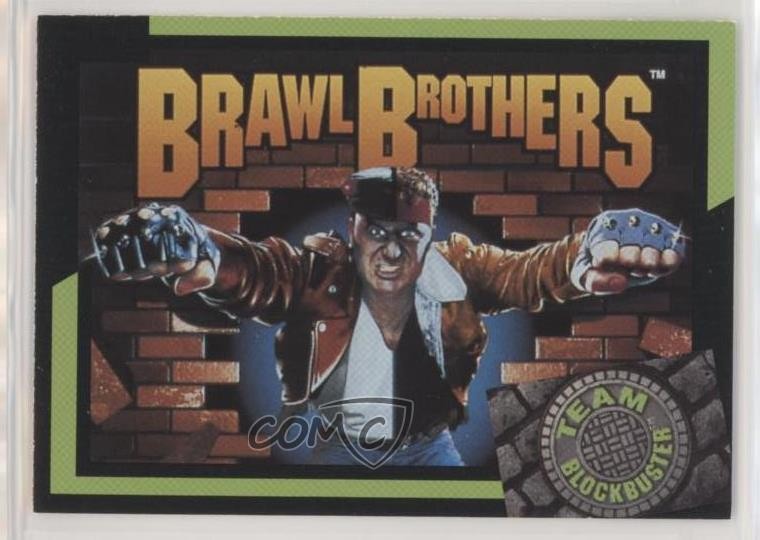 1993 Team Blockbuster Video Games Brawl Brothers #9 0b5