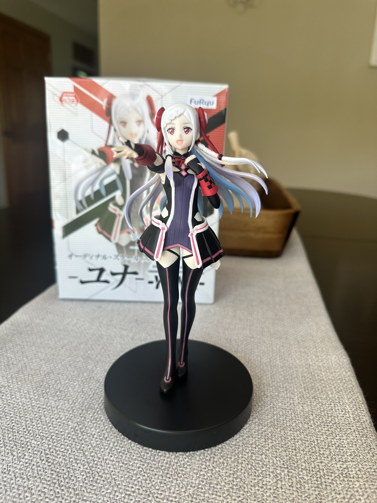 Yuna Sword Art Online Anime Figure FuRyu Ordinal Scale 18.5cm 7.3inch PVC