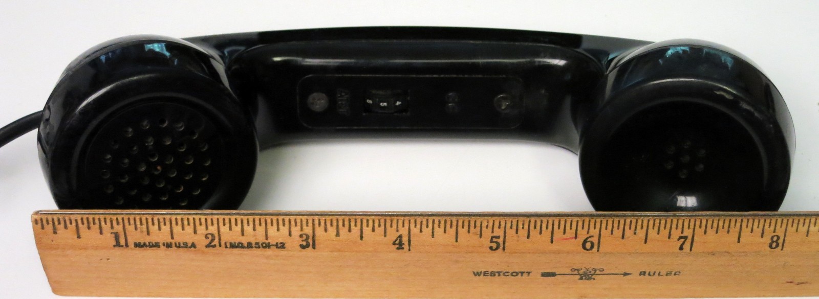 Western Electric Bell System DM500 Rotary Dial Telephone AT&T Volume Handset VTG