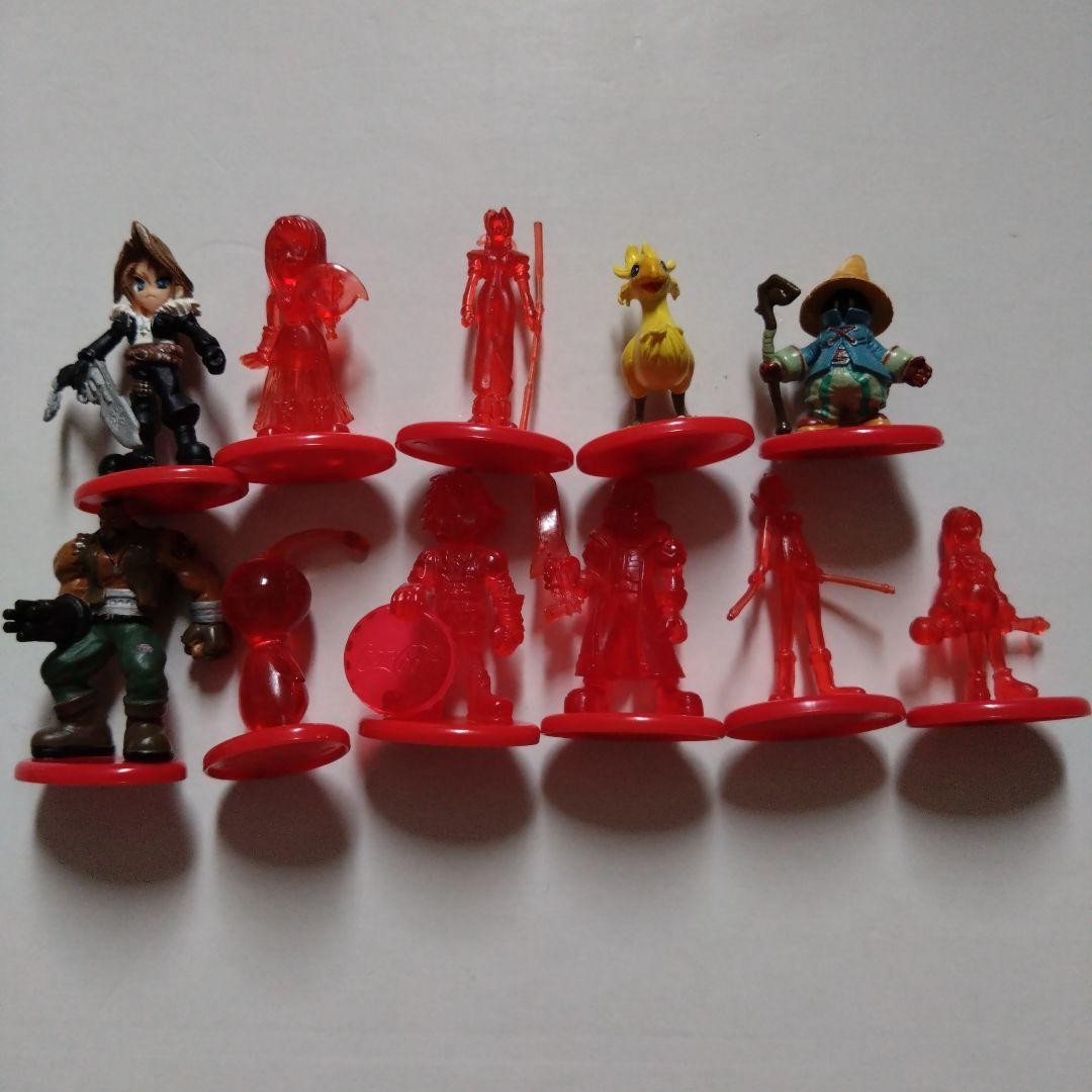 Final Fantasy Figure Bottle Cap Figures Various Coca Cola Vintage Lot
