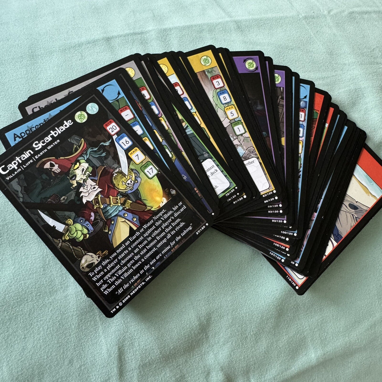 Neopets Wizards of the Coast TCG – Curse of Maraqua Singles – Combined Shipping