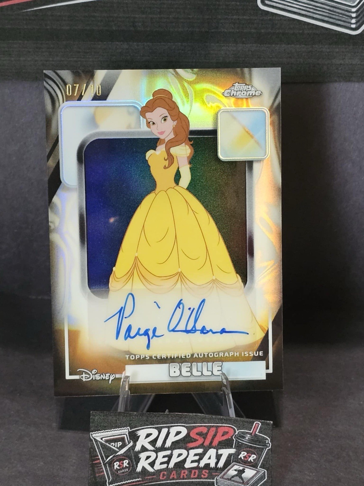 Topps 2026 Disney Chrome Belle #AA-POH Paige O’Hara Auto 07/10