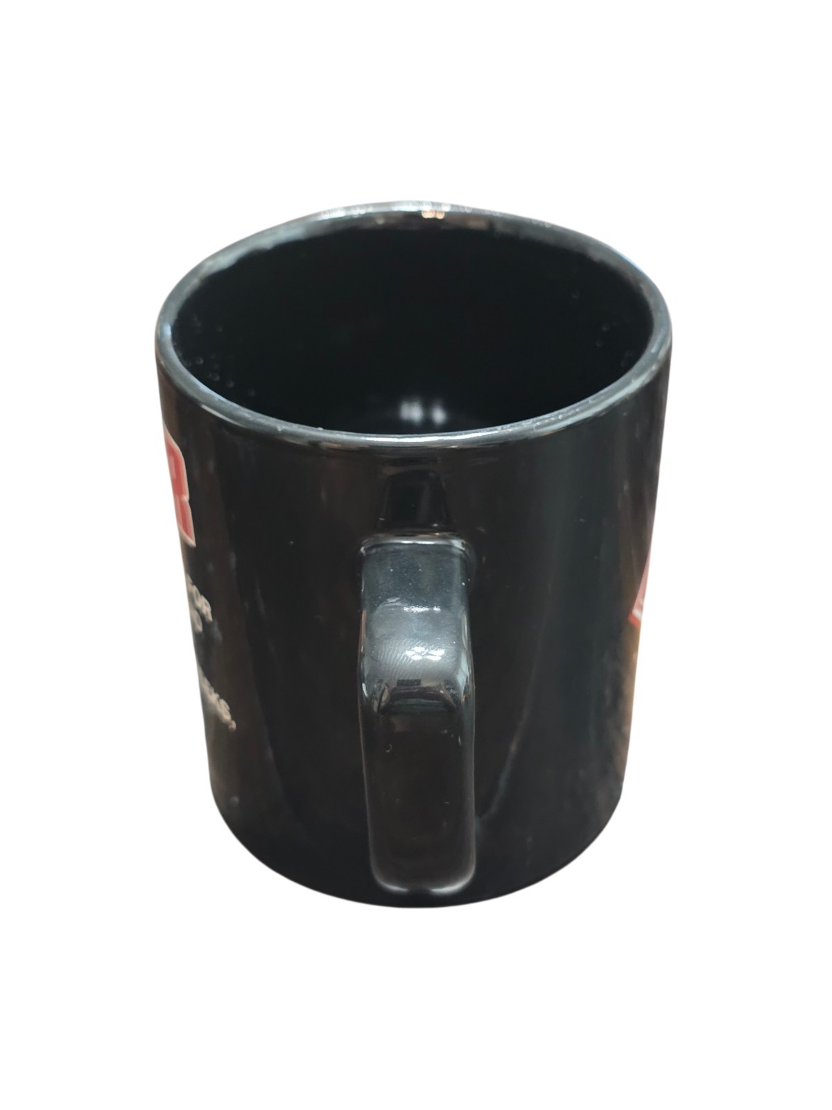 Baker Tanks Hazardous Liquid Black Ceramic Coffee Mug Promo Advertising Cup