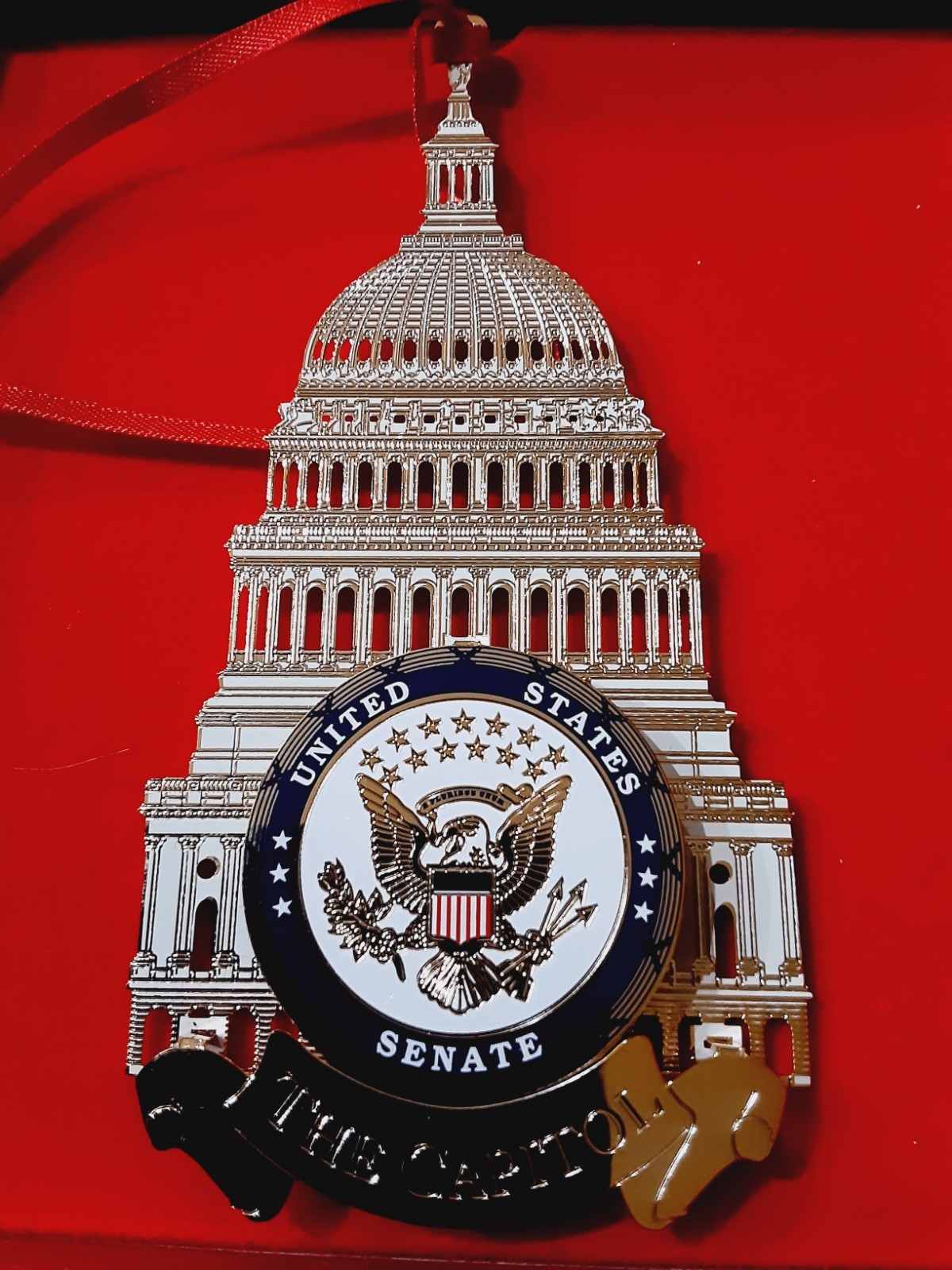 United States Congress The Capitol Senate Ornament