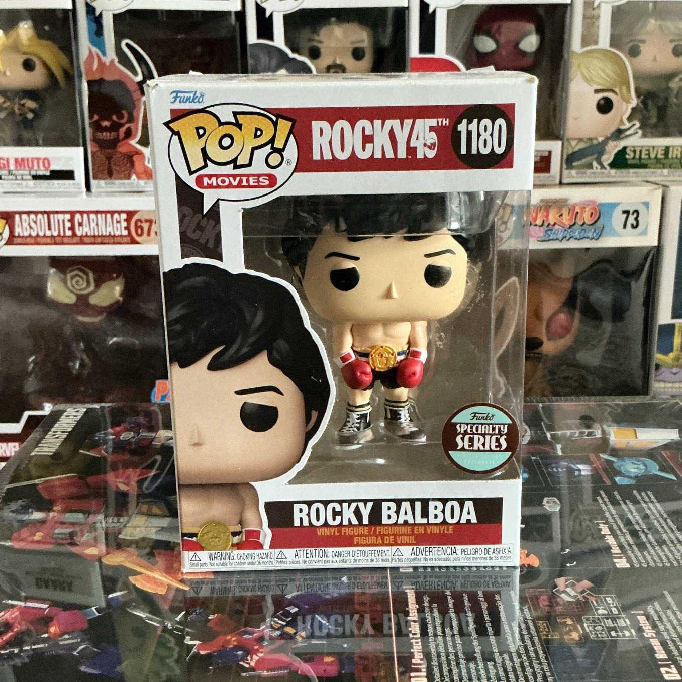 Funko Pop! Movies Rocky 45th – Rocky Balboa #1180 Specialty Series Figure