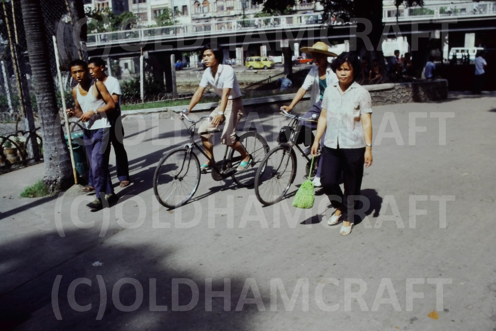 Color Photo Slide Travel China 80s Daily Life Kodachrome DA00042