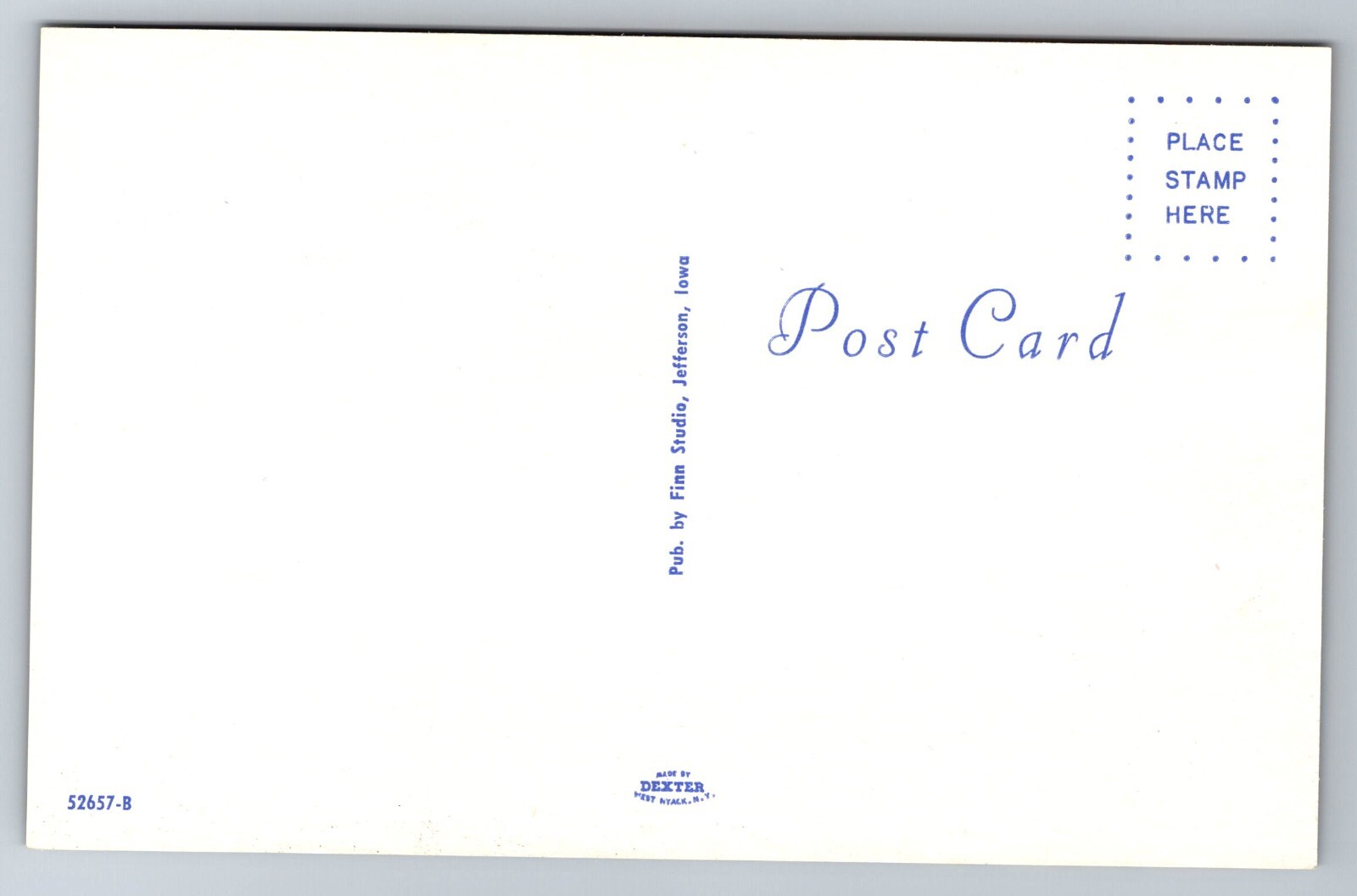 Patterson Clothing Store Display Window c1960 Vintage Postcard