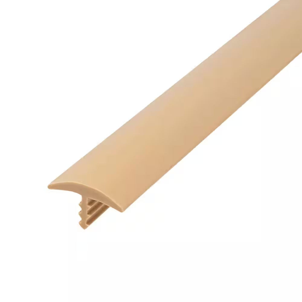 5/8 In. Dark Beige Flexible Polyethylene Center Barb Hobbyist Pack Bumper Tee Mo