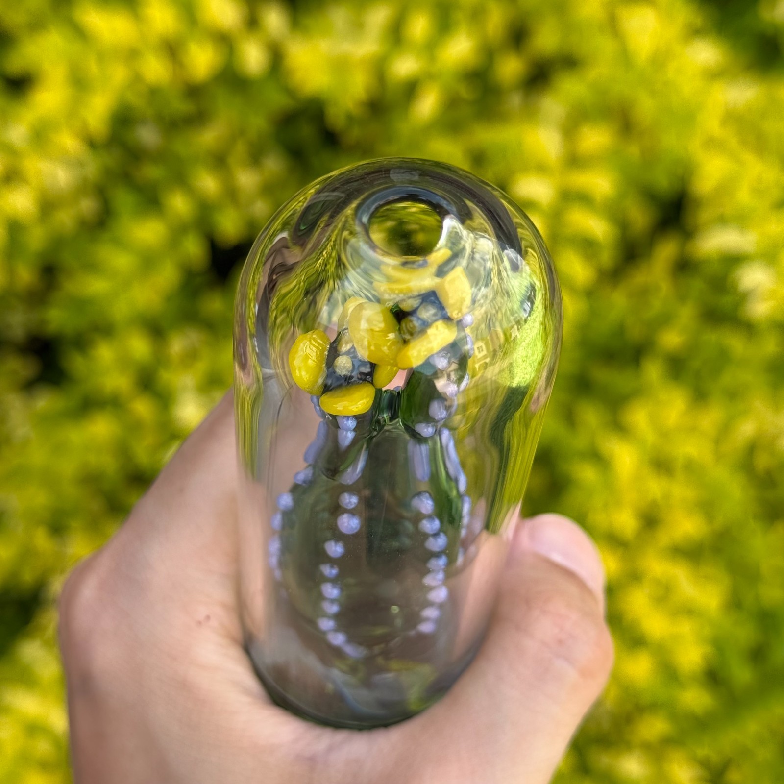 Cactus Glass Pipe Smoking Hand Spoon Pipe Tobacco Glass Smoke Bowl Gift