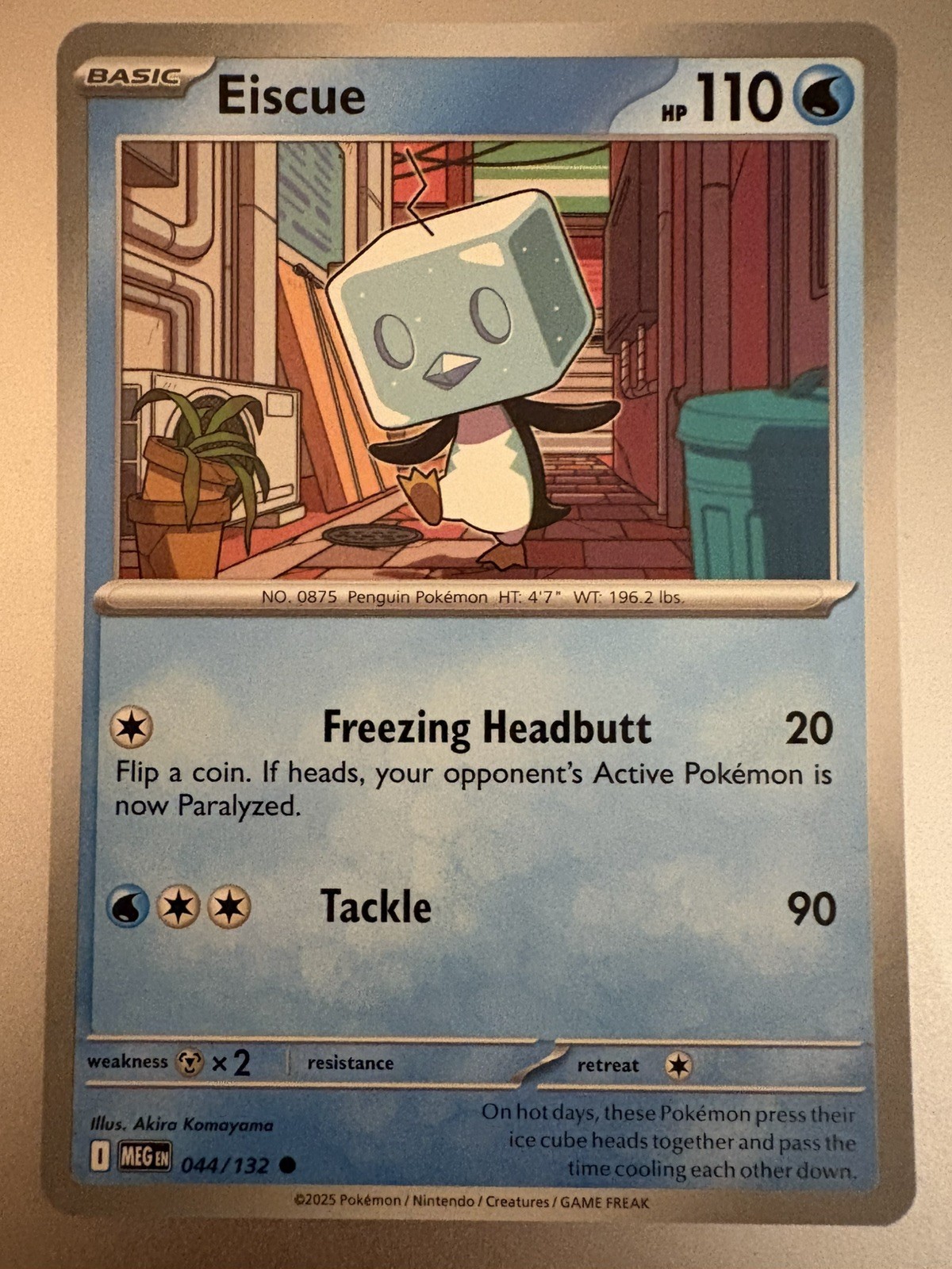 044/132 Eiscue | Common | Mega Evolution